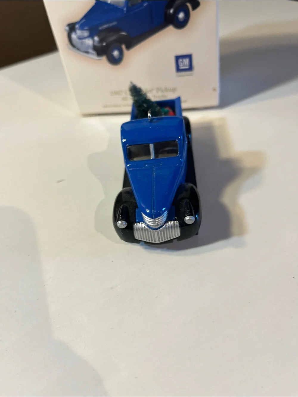 Hallmark Blue 1947 Classic PickupTruck Ornament. From all American Truck Series
